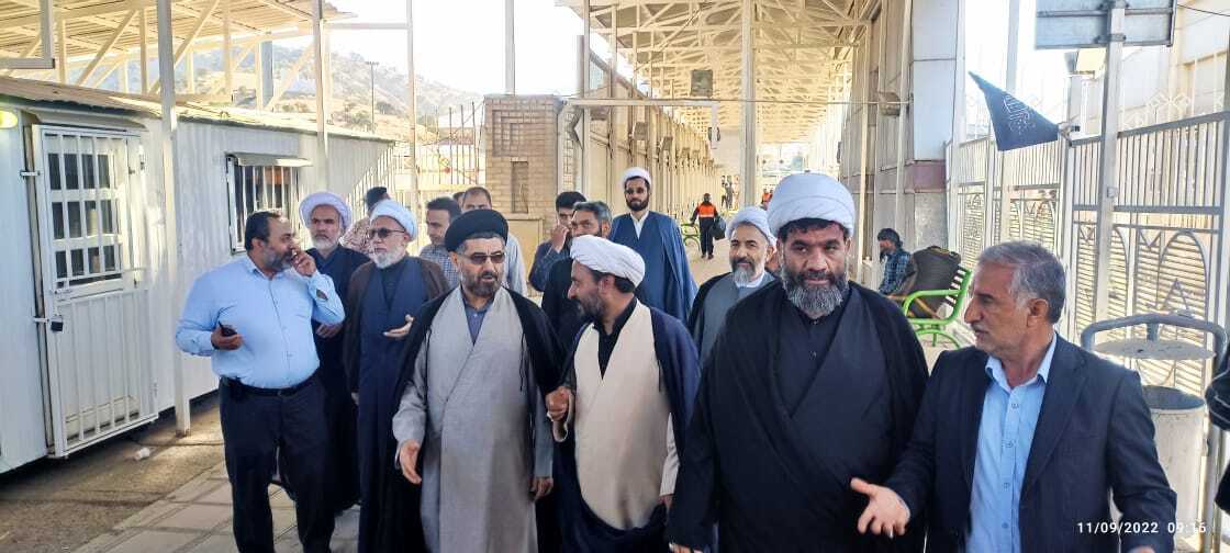 بازدید معاون هماهنگی امور استانهای سازمان تبلیغات اسلامی از موکب مرز باشماق
