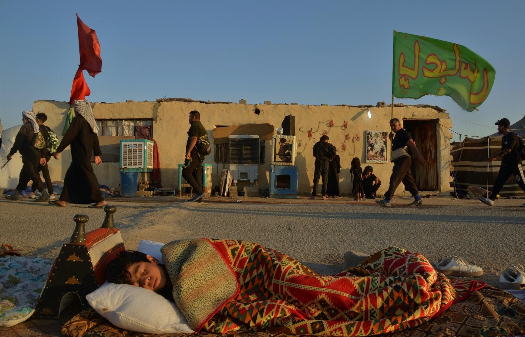 پايتخت موكبها در انتظار تصاوير اربعيني / موكبهاي مستقر در مرزهاي خوزستان مردميترند پايتخت موكبها در انتظار تصاوير اربعيني / موكبهاي مستقر در مرزهاي خوزستان مردميترند