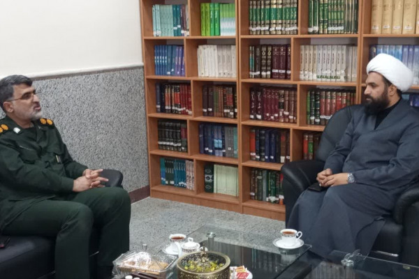 مدیر کل تبلیغات اسلامی استان با معاون اجتماعی سپاه حضرت قائم (عج) دیدار کرد