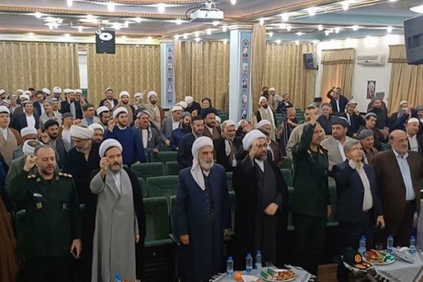 تجلیل از حجت‌الاسلام والمسلمین رازیانی در همایش علمای کردستان؛ پاسداشت نقش‌آفرینی در جهاد تبیین