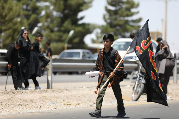 گزارش تصویری مراسم جاماندگان اربعین