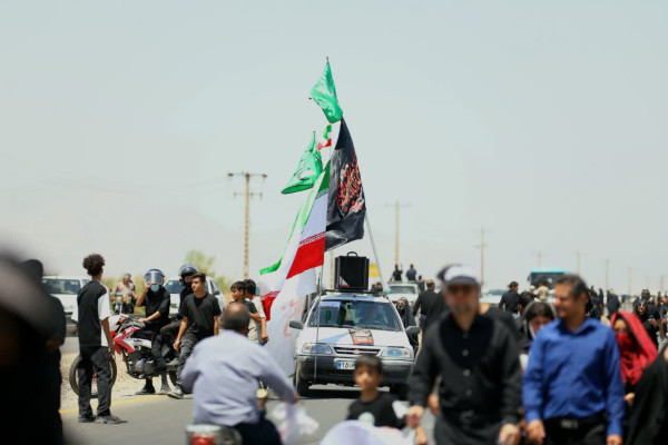 گزارش تصویری مراسم جاماندگان اربعین