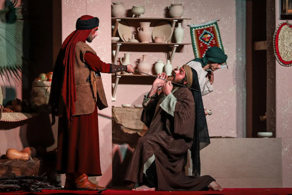 اجرای تئاتر آئینی «ماه مه گرفته» توسط هـیـئـت‌ ریـحـانـة الـنـبي سلام‌الله‌علیها با همکاری اداره کل تبلیغات اسلامی استان زنجان