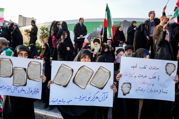 تجمع همبستگی ملی در تهران (۱)