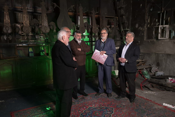 حسینیه ای در اهواز که طعمه آتش نمرودیان شد