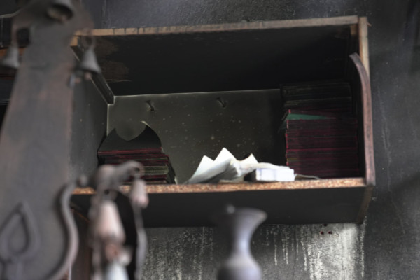 بازدید اصحاب رسانه خوزستان از اماکن آسیب دیده ناشی از اغتشاشات