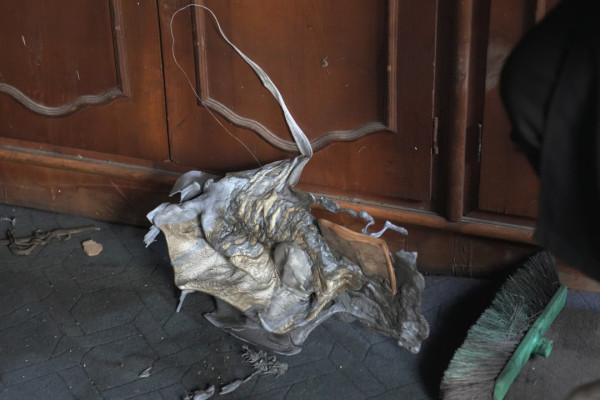 بازدید اصحاب رسانه خوزستان از اماکن آسیب دیده ناشی از اغتشاشات