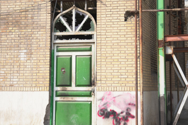 بازدید اصحاب رسانه خوزستان از اماکن آسیب دیده ناشی از اغتشاشات