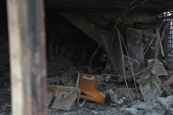 بازدید اصحاب رسانه خوزستان از اماکن آسیب دیده ناشی از اغتشاشات