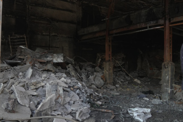 بازدید اصحاب رسانه خوزستان از اماکن آسیب دیده ناشی از اغتشاشات