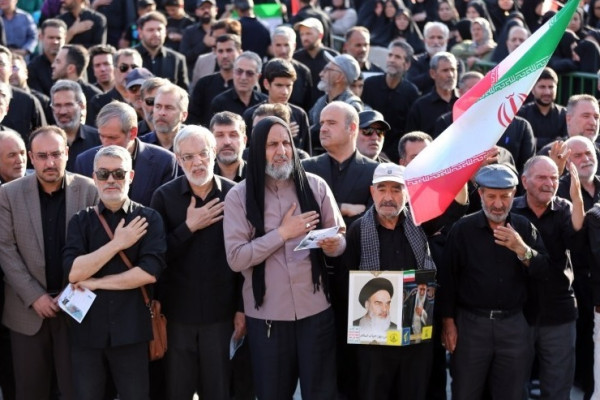 مراسم عزاداری یوم العطش در همدان