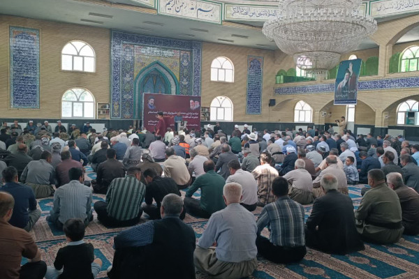 پیرانشهر در سوگ آقای شهید ایران نشست