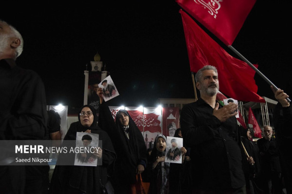 جاماندگان تشییع قائد امت