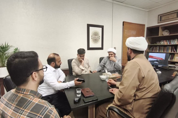 نشست صمیمی مدیر کل تبلیغات اسلامی  با مسئولین حوزه هنری استان کرمانشاه