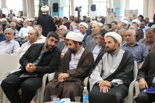 آیین سنگرسپاری مدیرکل تبلیغات اسلامی خراسان شمالی