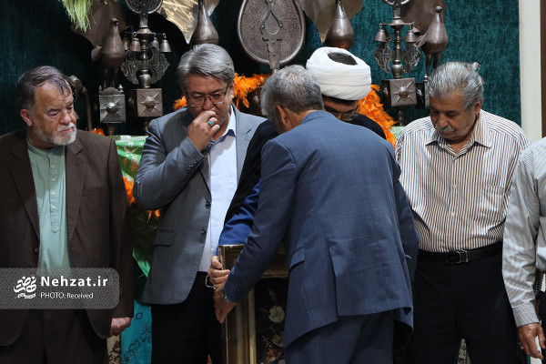 آیین سنگرسپاری اداره کل تبلیغات اسلامی خراسان رضوی برگزار شد